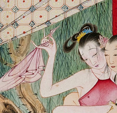 城西-迫于无奈胡也佛画出《金瓶梅秘戏图》，却因此成名，其绘画价值不可估量